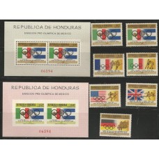 Honduras - Olimpíadas México 1968(EP163)