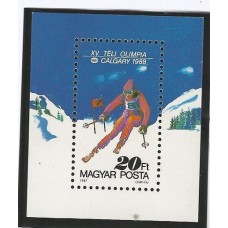 Hungria - Olimpíadas Inverno Calgary 1988(ESP158)