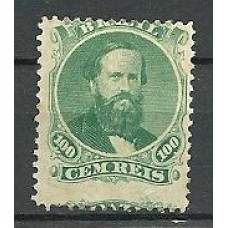 27A - D.Pedro II - 100 Réis picotado(I029) 27A - D.Pedro II - 100 Réis picotado(I029)