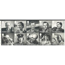 Inglaterra - 3976/85 - Personagens Britãnicos