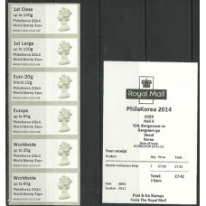 Inglaterra - D- Efºgie da Rainha PhilaKorea