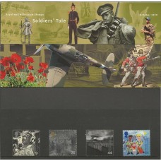 Inglaterra - 2129/32 - Milenio/Soldados - Série X