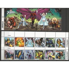 Inglaterra - 5507/24 + F5525 - X-Men