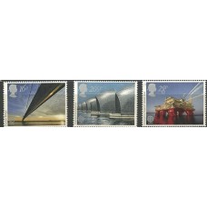 Inglaterra - 1091/3-Tema Europa/Grandes Obras Humanas