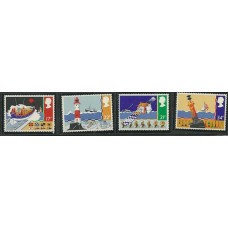 Inglaterra - 1182/5- Resgates no mar/Farol