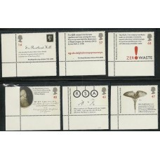 Inglaterra - 2572/7 -  250 Anos da Sociedade Real de Artes