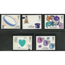 Inglaterra - 2628/32-Mºgica