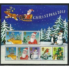 Inglaterra - Bloco 99-Natal/Fauna