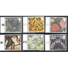 Inglaterra - 3493/8 - Pintura de flores