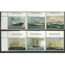 Inglaterra - 3914/9 - Navios/Caravelas