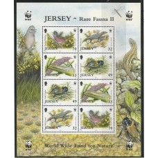 Jersey - 1170/3Folha - Fauna/WWF
