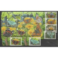 Jersey - 1716/21 + Bl.119 - Borboletas/Mariposas