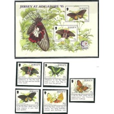 Jersey - 0706/10 + Bl.12 - Borboletas