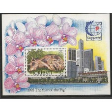 Kiribati - Ano do Porco/Orquídeas (FAU-KI02)