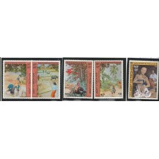 Laos - Quadros de Marc Leguay(DIV-L009) Laos - Quadros de Marc Leguay(DIV-L009)
