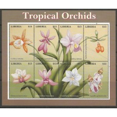 Liberia - Orquídeas Tropicais(FLO-LIB08) Liberia - Orquídeas Tropicais(FLO-LIB08)