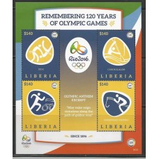 Liberia - Olimpíadas RIO2016(ESP276)