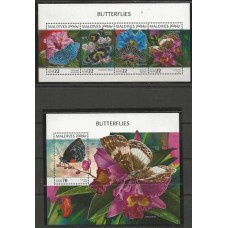 Maldives - Borboletas (FAU-MLD79)