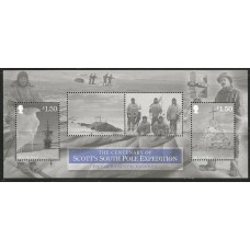 Isle of Man - 1835/6 - 100 Anos Expedição ao Polo Sul