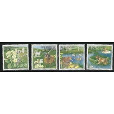 Isle of Man - 0743/6 - Fauna/Flora/Primavera