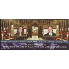 Isle of Man - Bloco 089 - Celebração Casamento Príncipe William e Kate