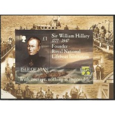 Isle of Man - Bloco 037 - Sir William Hillary