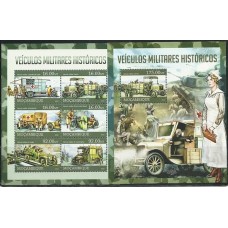 Moçambique - Veºculos Militares Históricos(TRAN-M054)