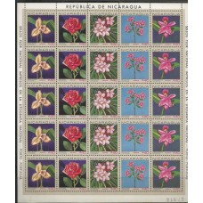 Nicarágua - Flores/Orquídeas(PROMOFLO26)