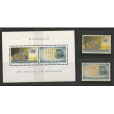 Nicaragua - Ano Mundial do Refugiado(DIV-N011A)