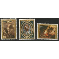 Niger - Pºscoa 1975/Pinturas(DIV-N017D) Niger - Pºscoa 1975/Pinturas(DIV-N017D)