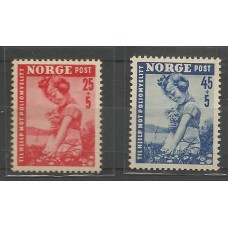 Noruega - 320/1 - Campanha Poliomielite Noruega - 320/1 - Campanha Poliomielite
