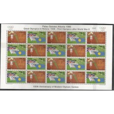 Palau - Olimpíadas Atlanta 1996(ESP345)