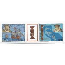 Polinésia Francesa - Exploradores/Caravelas(TRAN-P017)