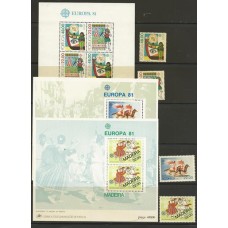 Portugal/Açores/Madeira - Tema Europa 1981