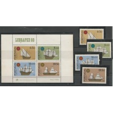 Portugal - 1482/5 + Bloco 32- Caravelas