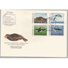 Portugal - 1583/6 - Espºcies Marinhas Ameaºadas FDC