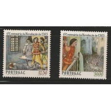 Portugal - 1588/9 - 600 Anos Revolução de 1383