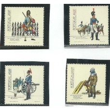 Portugal - 1623/6 -Uniformes