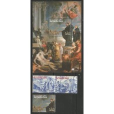 Portugal - 3021/3+Bl.242 - são Francisco de Assis