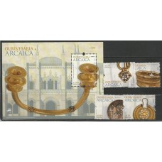 Portugal - 3838/41+F3842 - Ourivesaria Arcaica