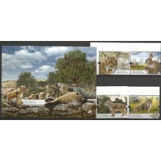 Portugal - 4010/3+F4014 - Reintrodução do Lince Ibérico