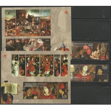 Portugal - 4115/6+F4117/8 - Tesouros dos Museus Portugueses