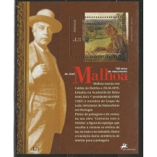 Portugal - Bloco 214 - Arte/Pintor JoSó Malhoa