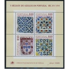 Portugal - Bloco 034 - Azulejos