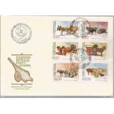 Portugal - 1433/8 - Carros Rurais Portugueses FDC