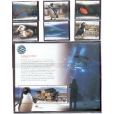 Portugal - 2746/51+Bl.200 - Fauna Marinha