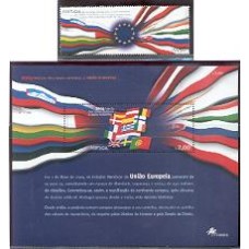 Portugal - 2800+Bl.202-União Européia
