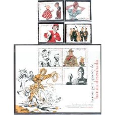Portugal - 2828/31+Bloco 210-Desenhos