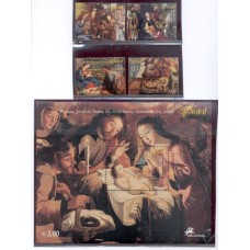 Portugal - 2857/60+Bl.213-Natal 2004