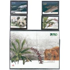 Portugal - 3466/9+Bl.300 - Fauna